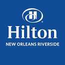 Hilton N O Riverside logo